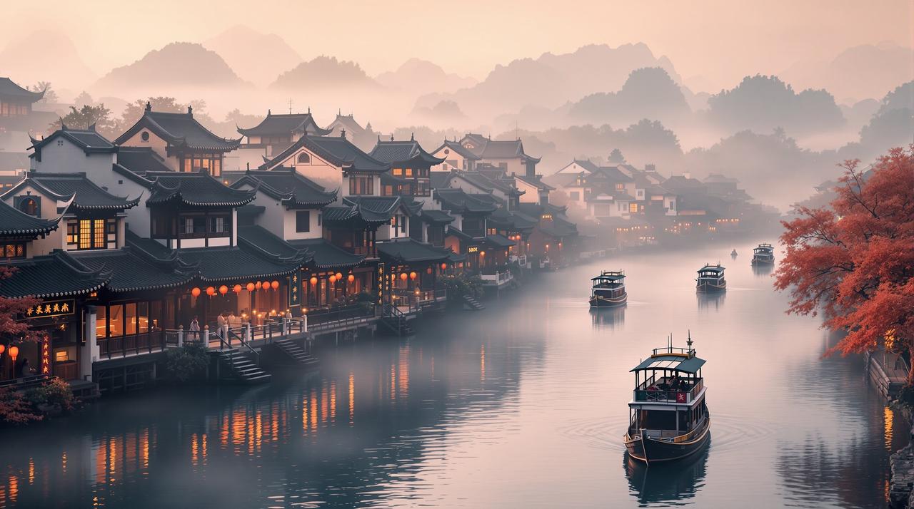 江南烟雨：水墨长卷 - 大宝影视影视内容封面图